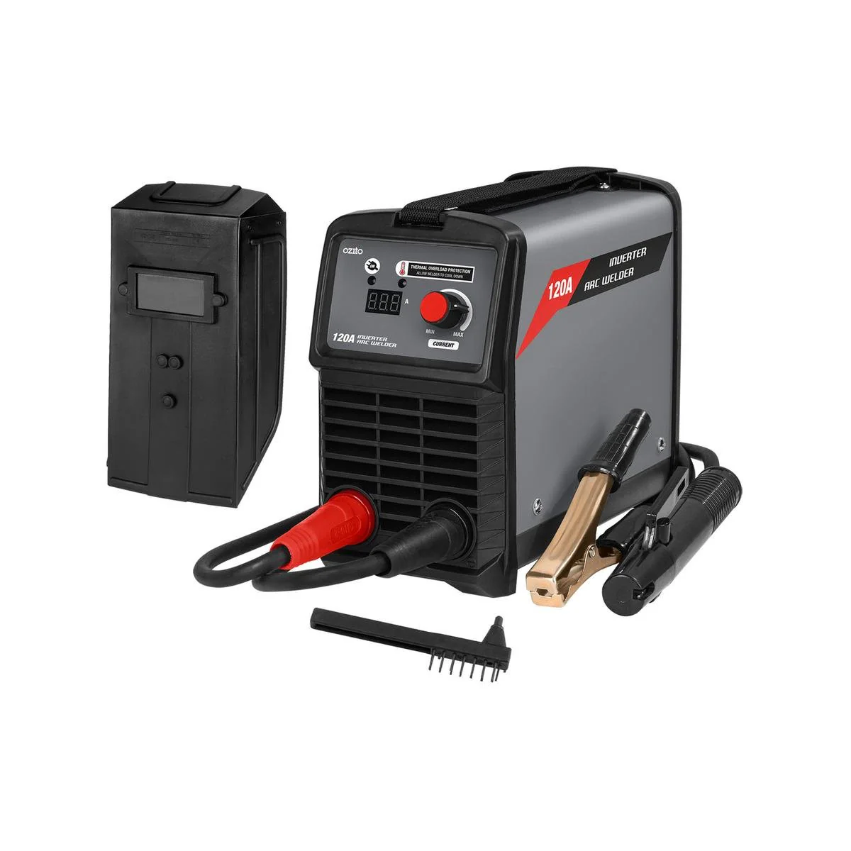 Ozito 120A Inverter Arc Welder Kit IAW 120 - Lightweight - Portable - 3kg