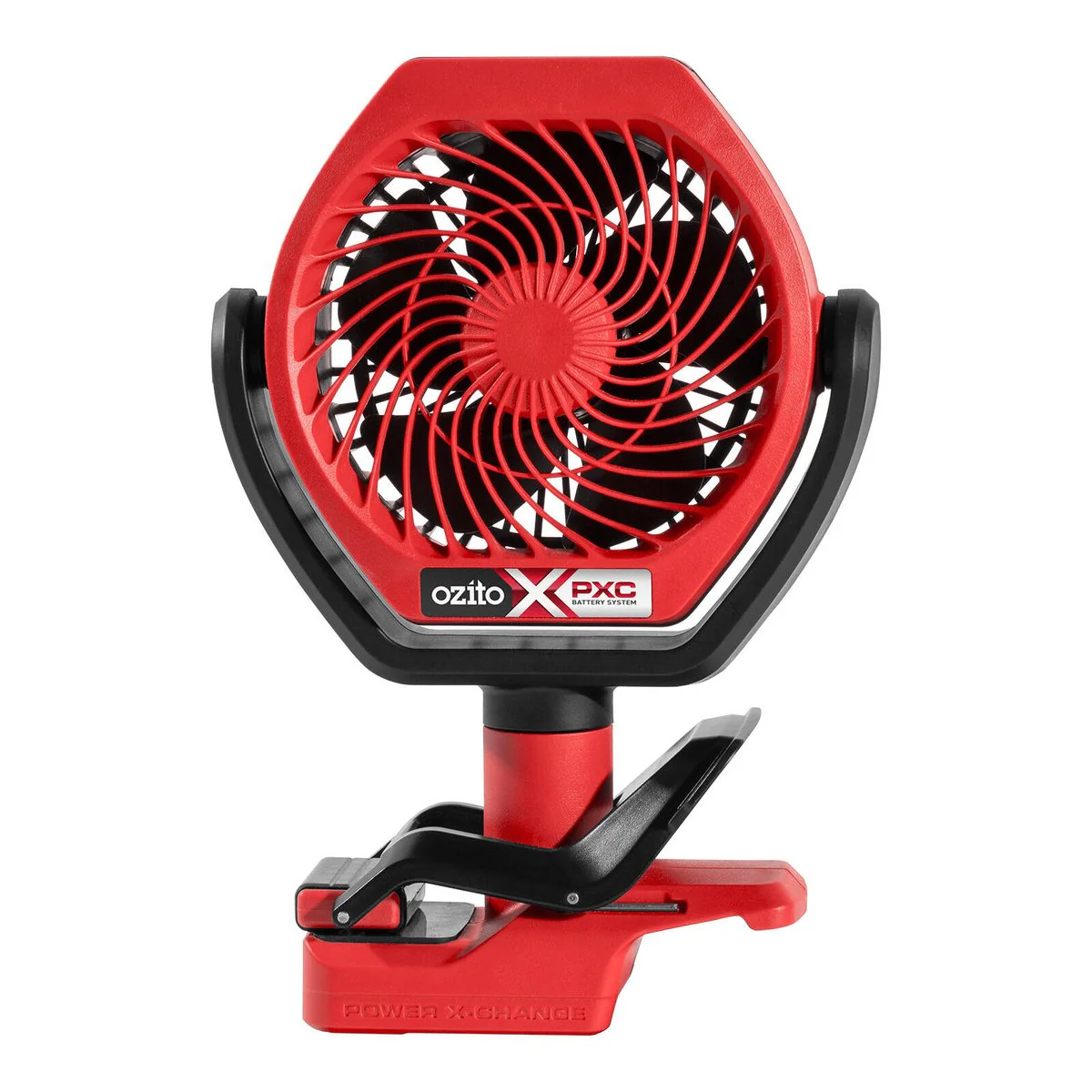 Ozito 18V Brushless Compact Fan PXCFS 110 - 112mm Blade - Cordless - Adjustable Airflow - Image 2