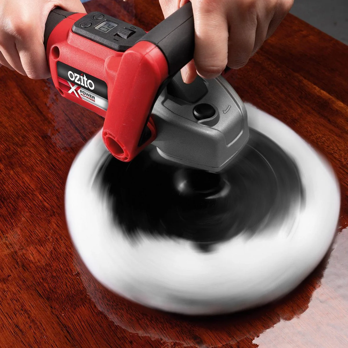 Ozito PXC 18V Brushless 2-in-1 Sander and Polisher 180mm Skin Only - Image 5