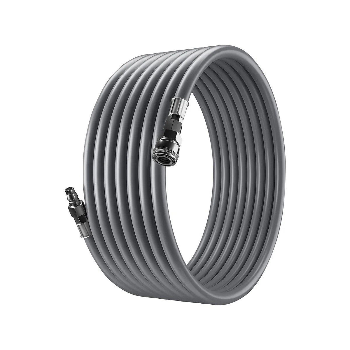 Ozito Air Hose - 10m x 3/8” - PVC - Quick Release Fittings