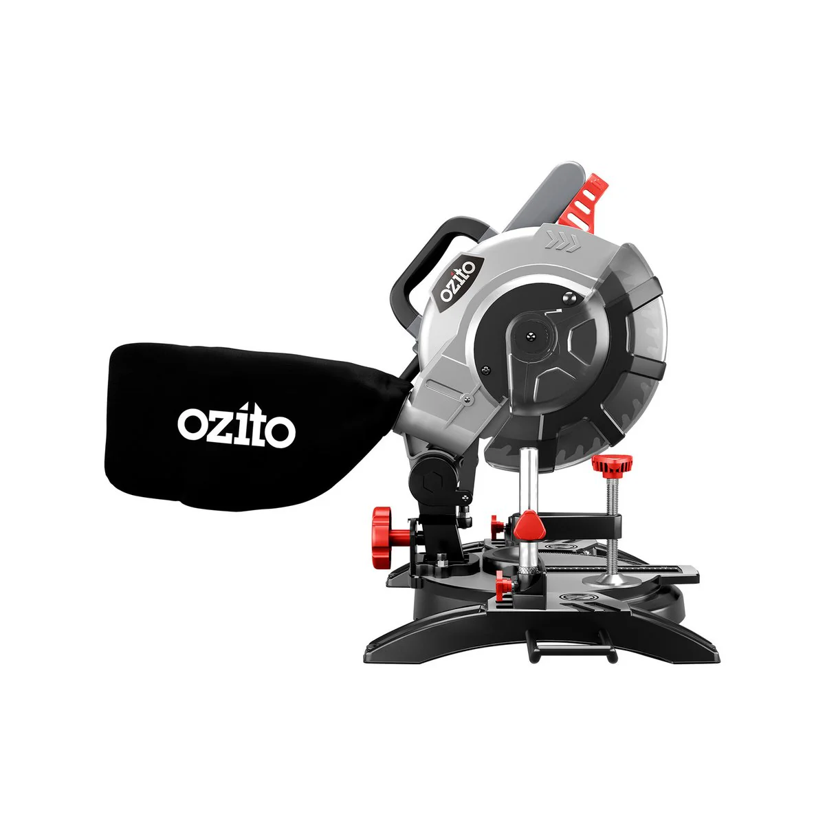 Ozito Compound Mitre Saw - 210mm - Metal - 1600W Motor - Image 2