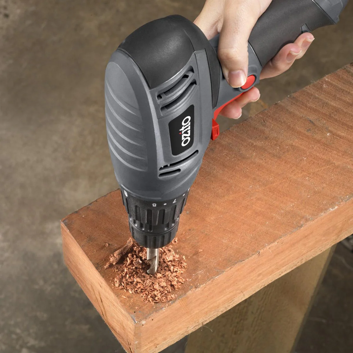 Ozito Drill Driver - 10mm - Plastic/Metal - Variable Speed - Image 3