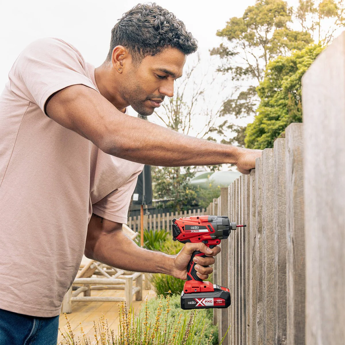 Ozito PXC 18V 4 Piece Kit P4K 400 - Drill Driver, Impact Driver, Circular Saw, Sander - 4.0Ah Battery, Charger - DIY Tools - Image 4