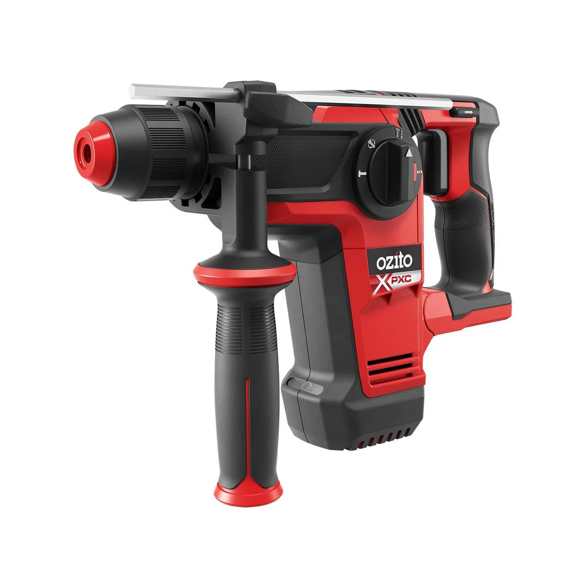 Ozito PXC 18V Brushless Hammer Drill - 2.6J Impact Power - SDS+ Chuck