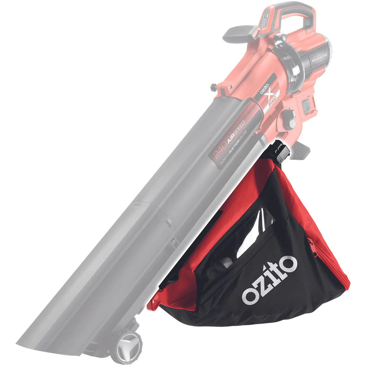 Ozito PXC Garden Blower Vacuum Collection Bag - 45L - Durable Cloth - PXBVBA 0182 - Image 2