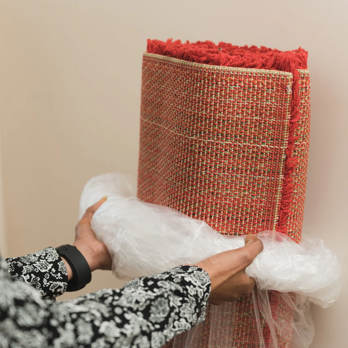 Packz Rug Storage Bag - 660 x 3300mm - Clear - Reusable - Protects from Dirt, Dust, Water - Image 2
