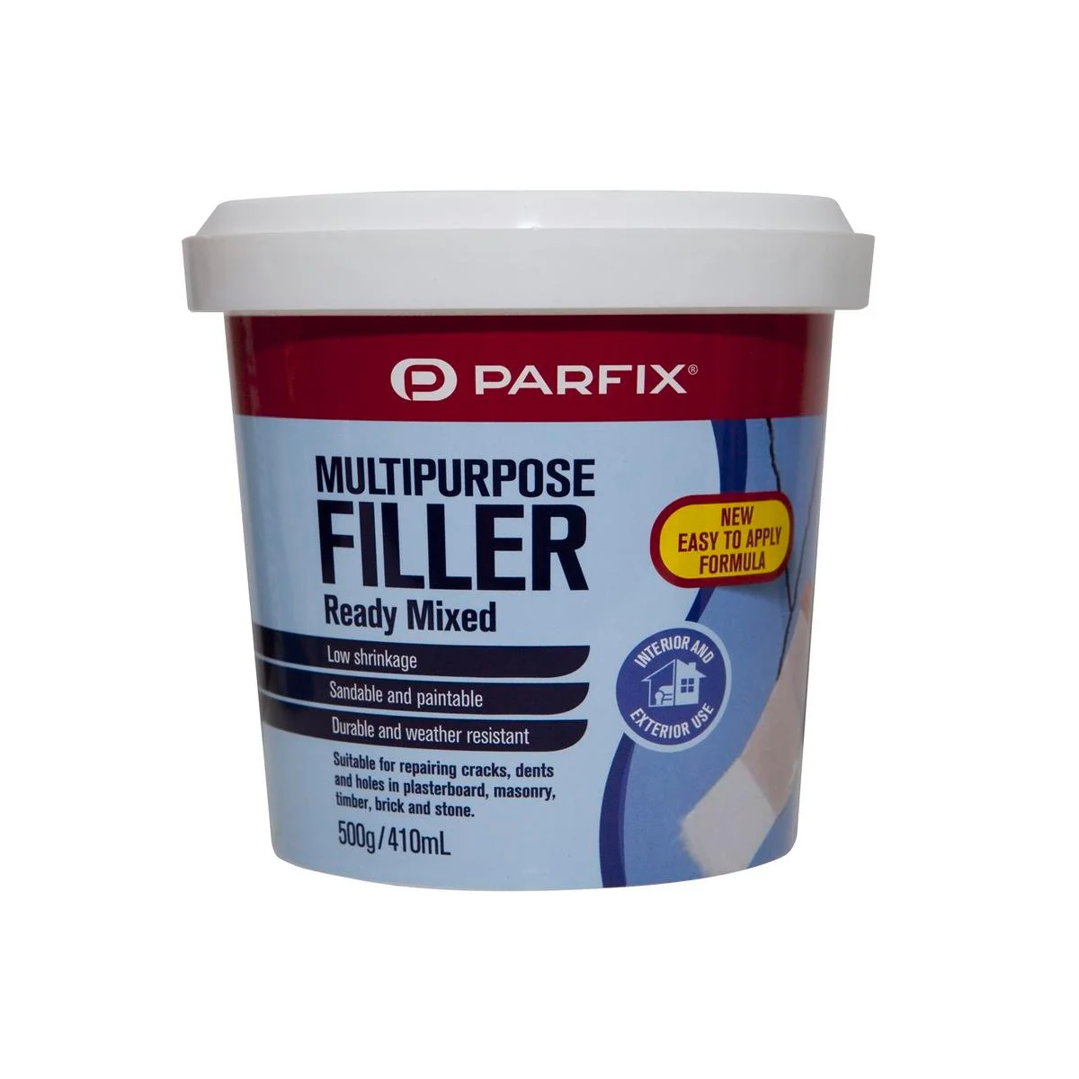 Parfix Multipurpose Filler - 500g - Acrylic Polymer - Sandable