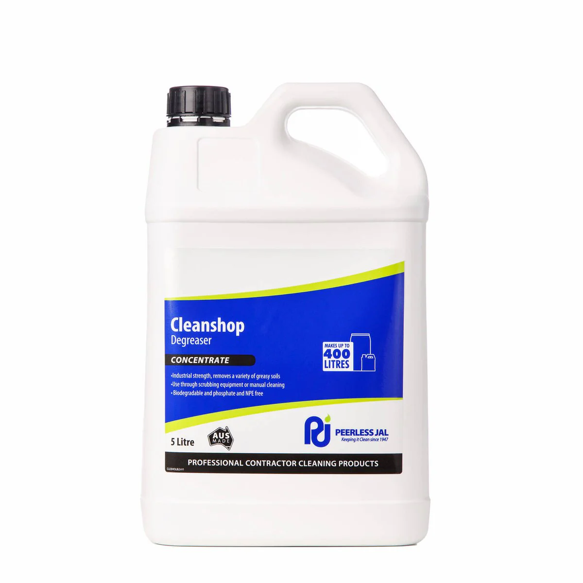 Peerless Jal Heavy Duty Cleaner Degreaser 5L Liquid Industrial Strength