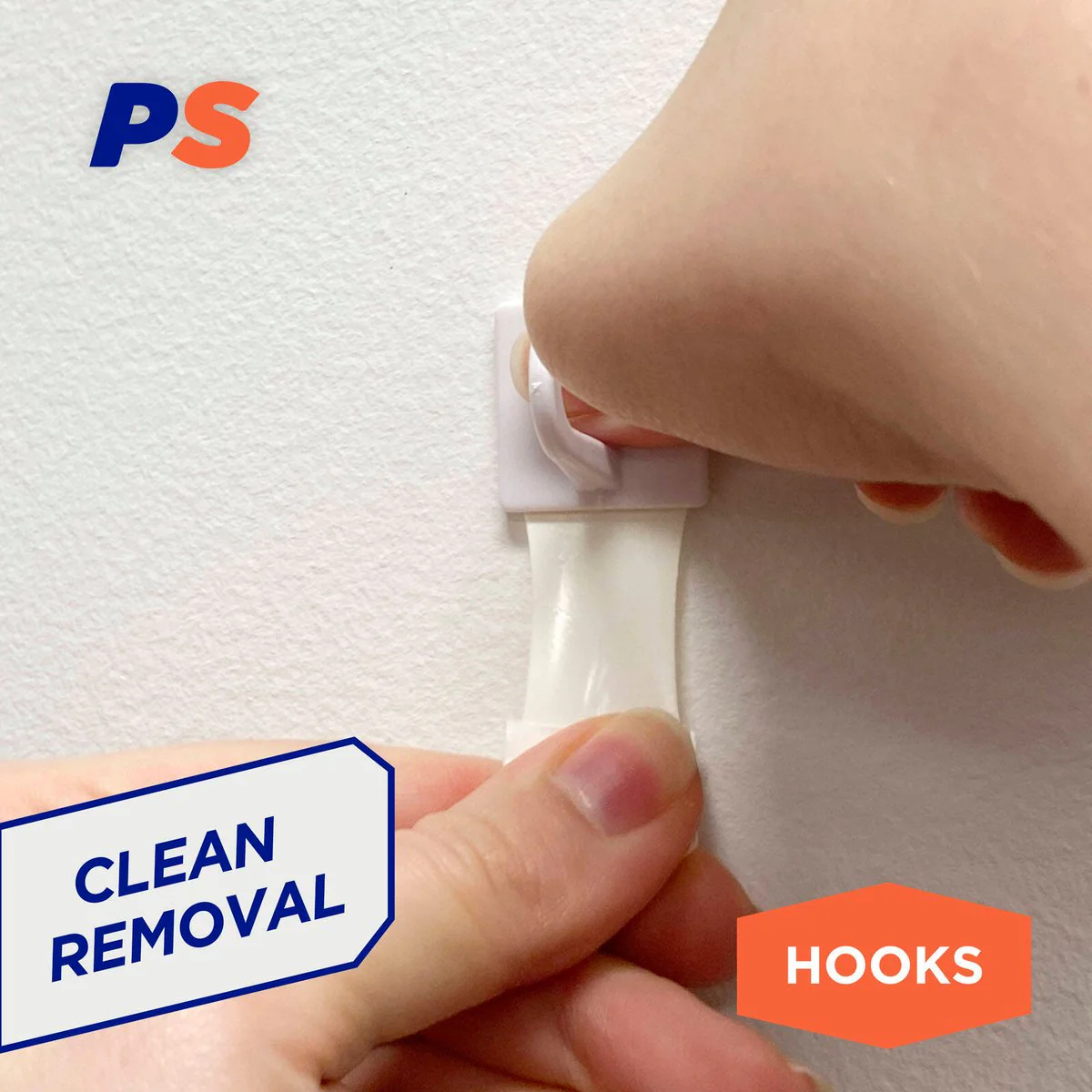 Permastik Mug Hooks - 10 Pack - Plastic - Removable Adhesive - Image 4