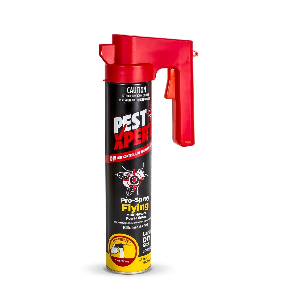 Pestxpert Insect Spray 500g Aluminium Fast Knockdown Low Odour