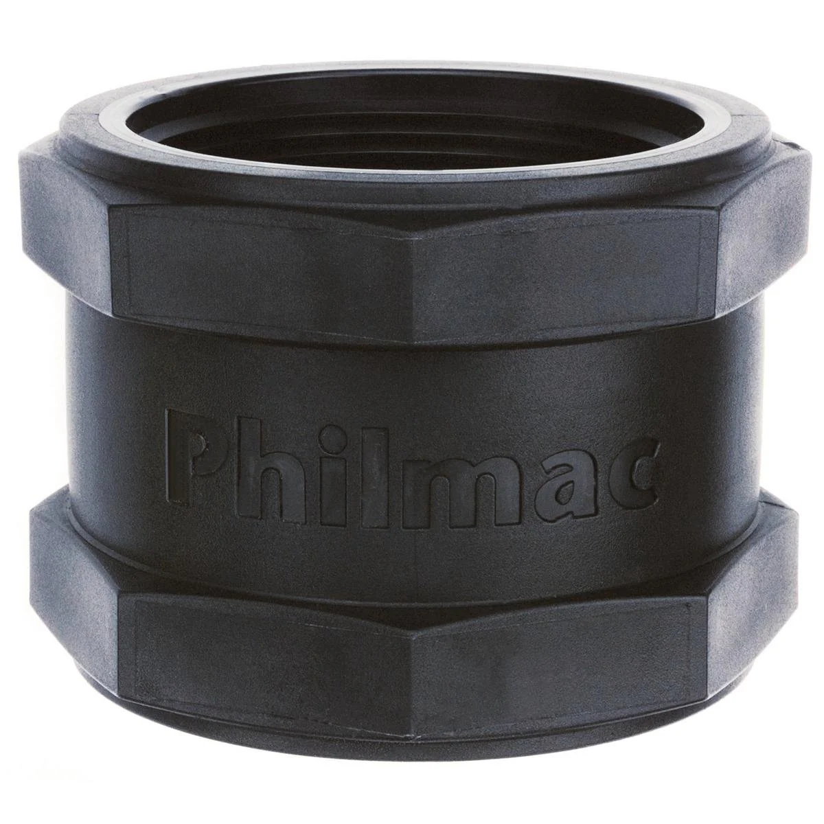 Philmac 1 1/2 Bsp Thread Pipe Socket - Polypropylene - UV Resistant - Durable