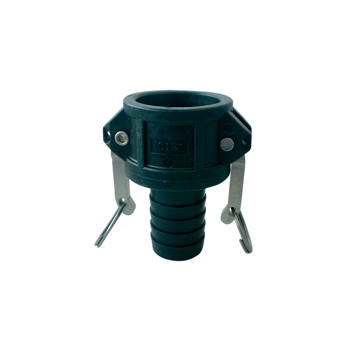 Philmac 1 1/2" Polypropylene Type C Camlock Fitting - Black - C150-PP