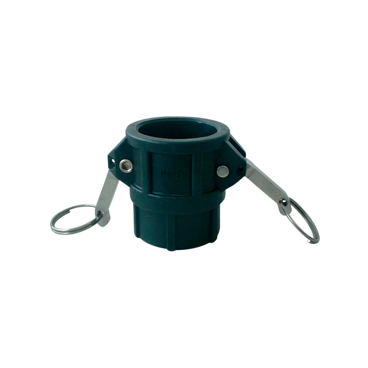 Philmac 1/2" Polypropylene Type D Camlock - Black - 1 Piece