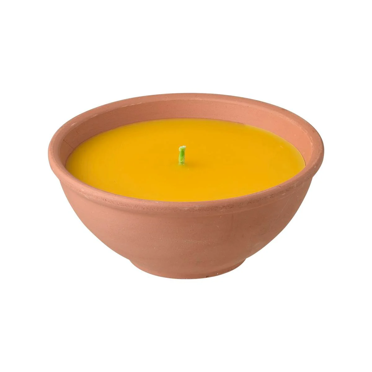 Pie Dish Citronella Tropical Strength Candle - 20 Hours Burn Time - Mosquito Repellent - 150mm x 150mm