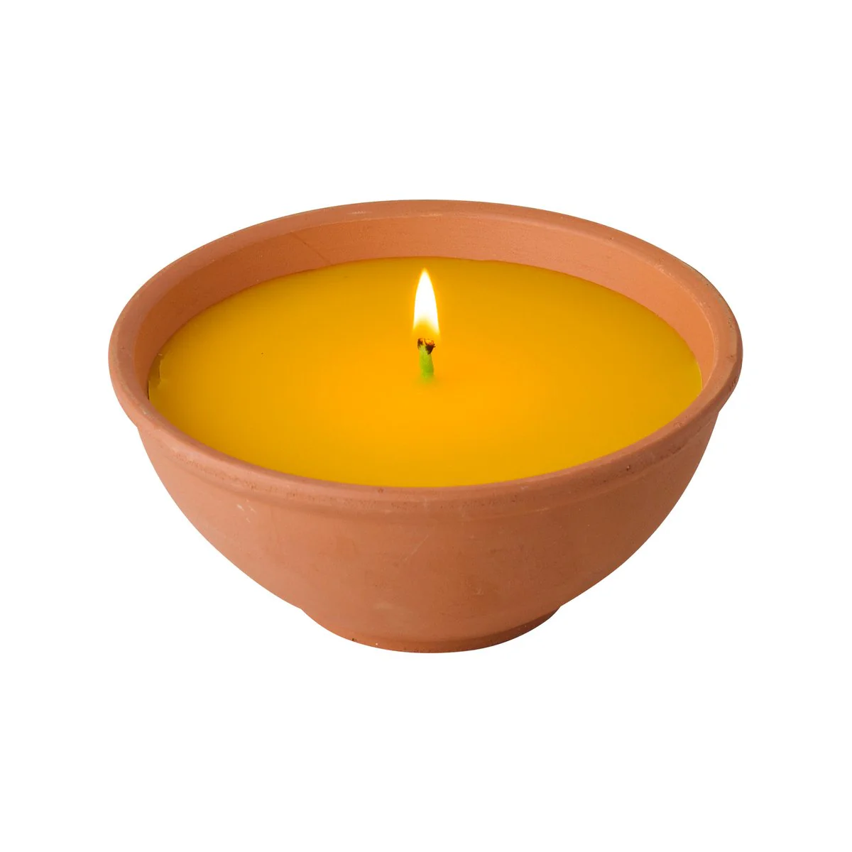 Pie Dish Citronella Tropical Strength Candle - 20 Hours Burn Time - Mosquito Repellent - 150mm x 150mm - Image 3
