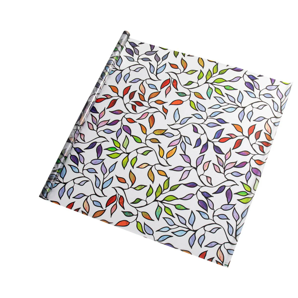 Pillar 0 Static Leaves Window Film 900mm x 2000mm - Privacy & Light Filtration