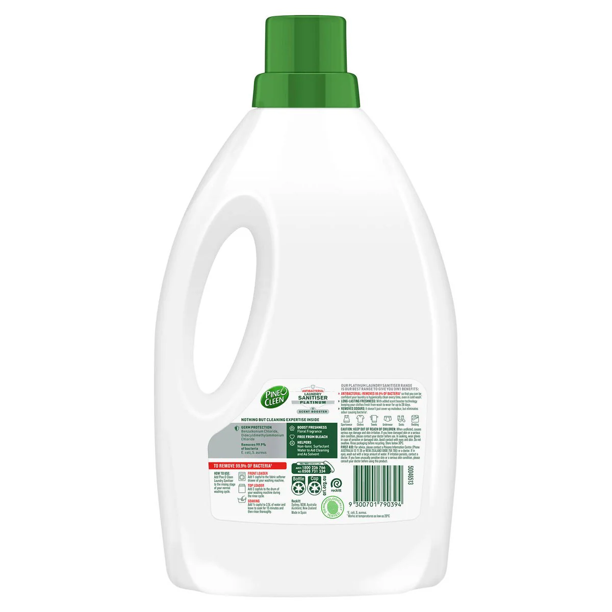 Pine O Cleen Antibacterial Laundry Sanitiser 4L - Floral Sensations - 99.9% Bacteria Removal - Long-Lasting Freshness - Image 2