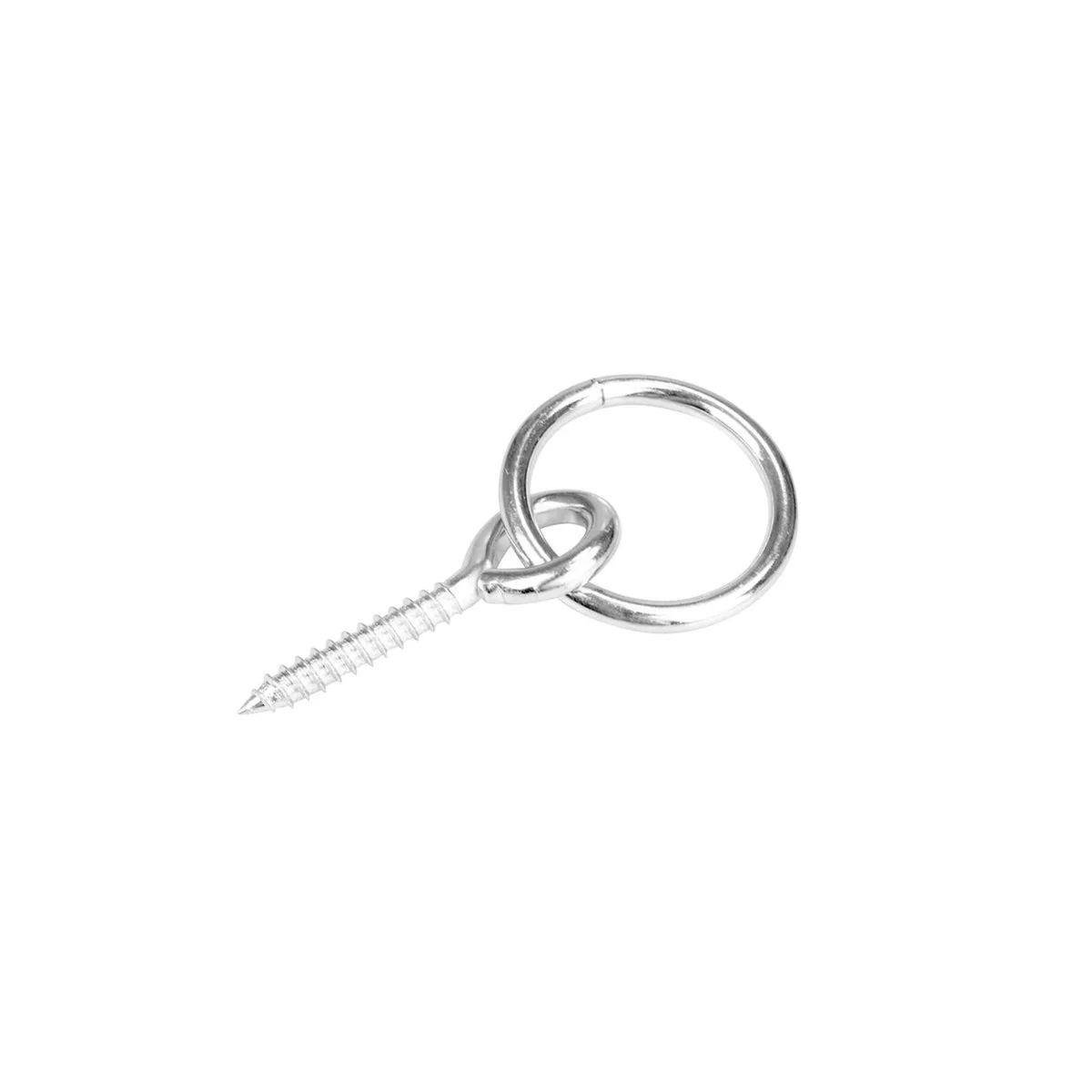 Pinnacle 68mm Zinc Plated Hitching Ring Screw - Durable Towing Solution