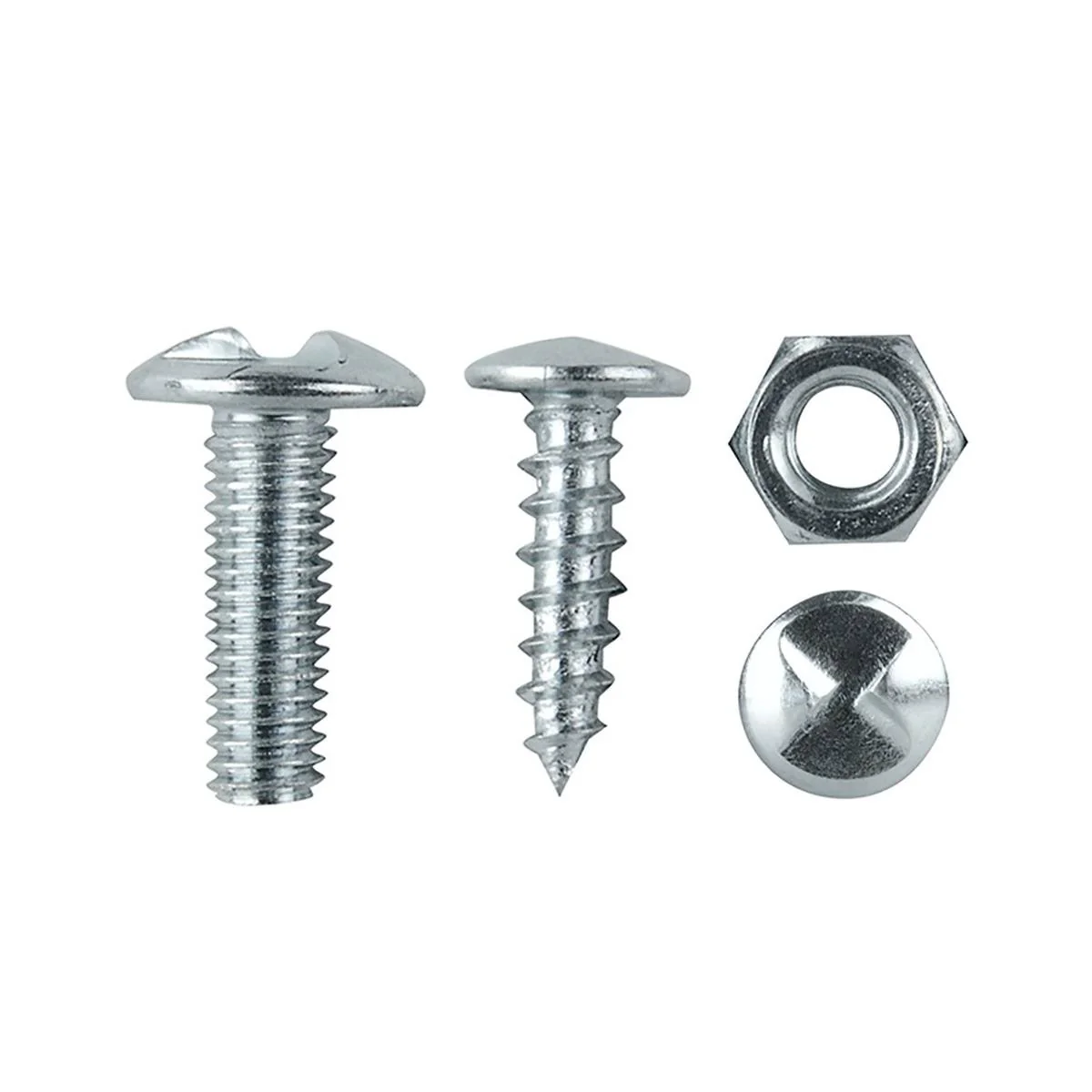 Pinnacle Anti Theft Bolts and Screws 22 Pack Metal Zinc Plated Durable