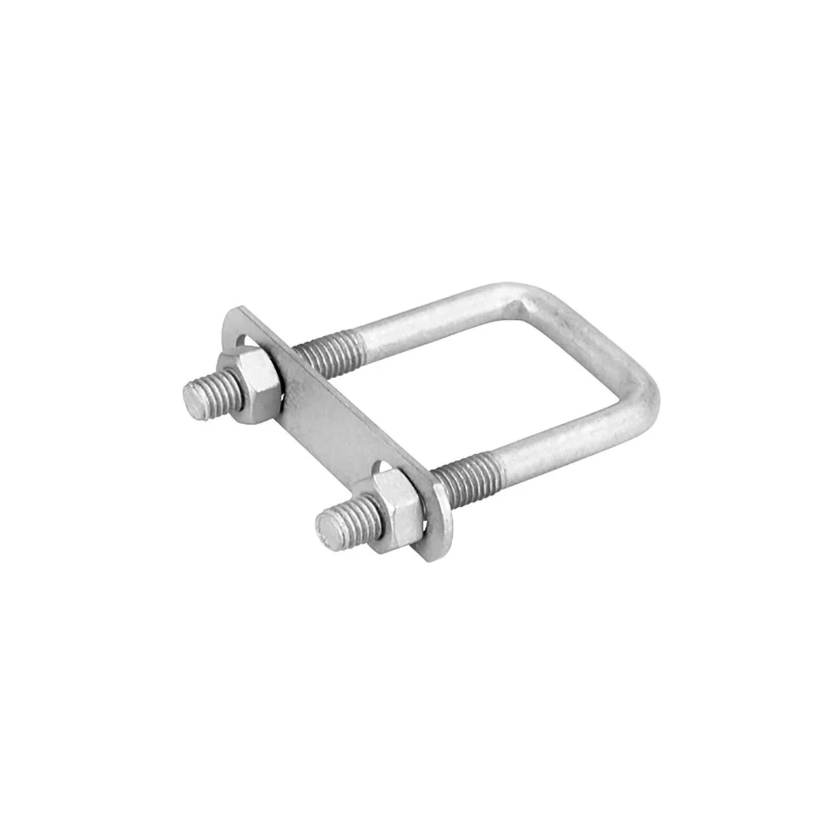 Pinnacle Galvanised Square U Bolt M8 8mm x 64mm x 34mm - Durable Fastening