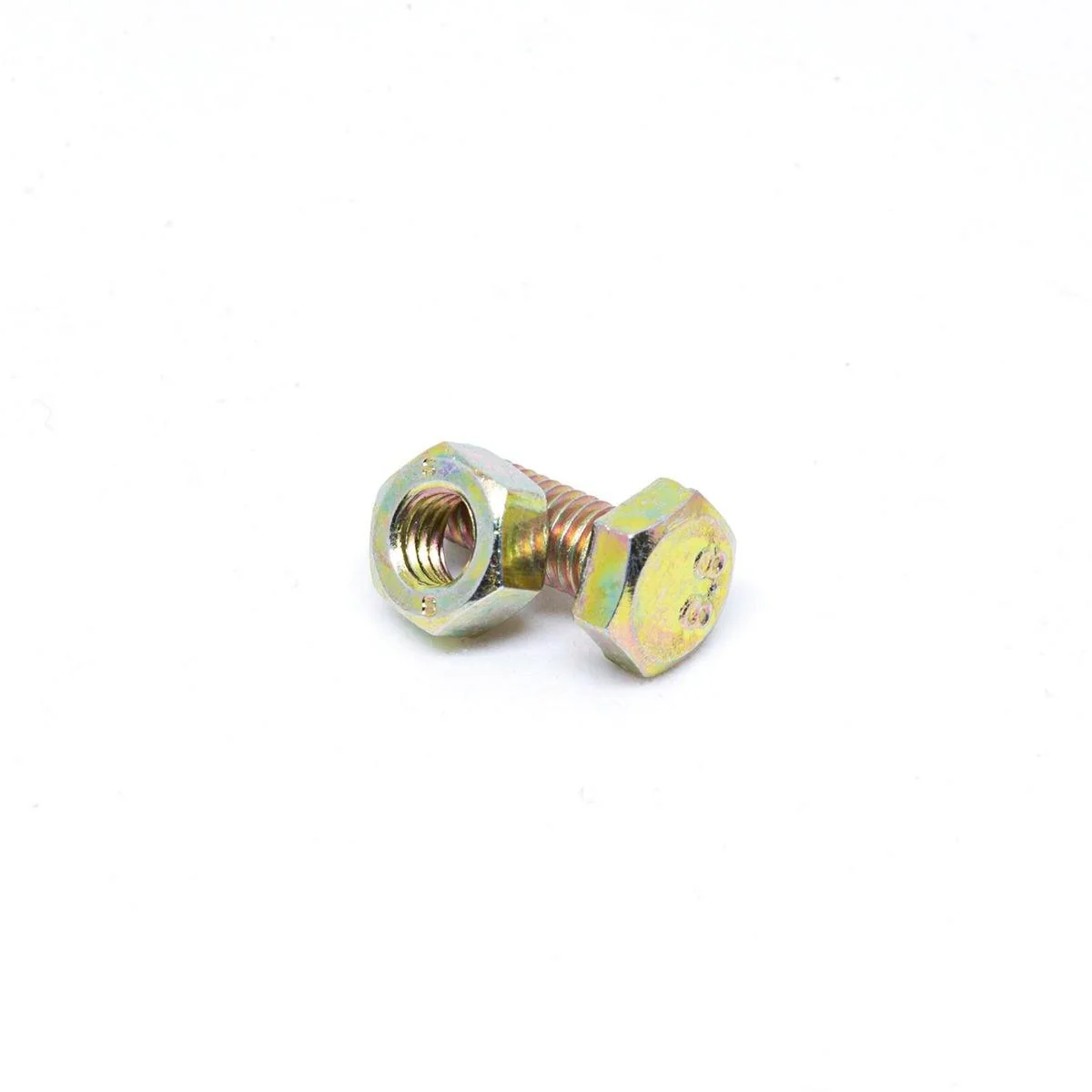Pinnacle Hex Bolt & Nut - 12 x 30mm - Yellow Zinc - High Tensile - 4 Pack