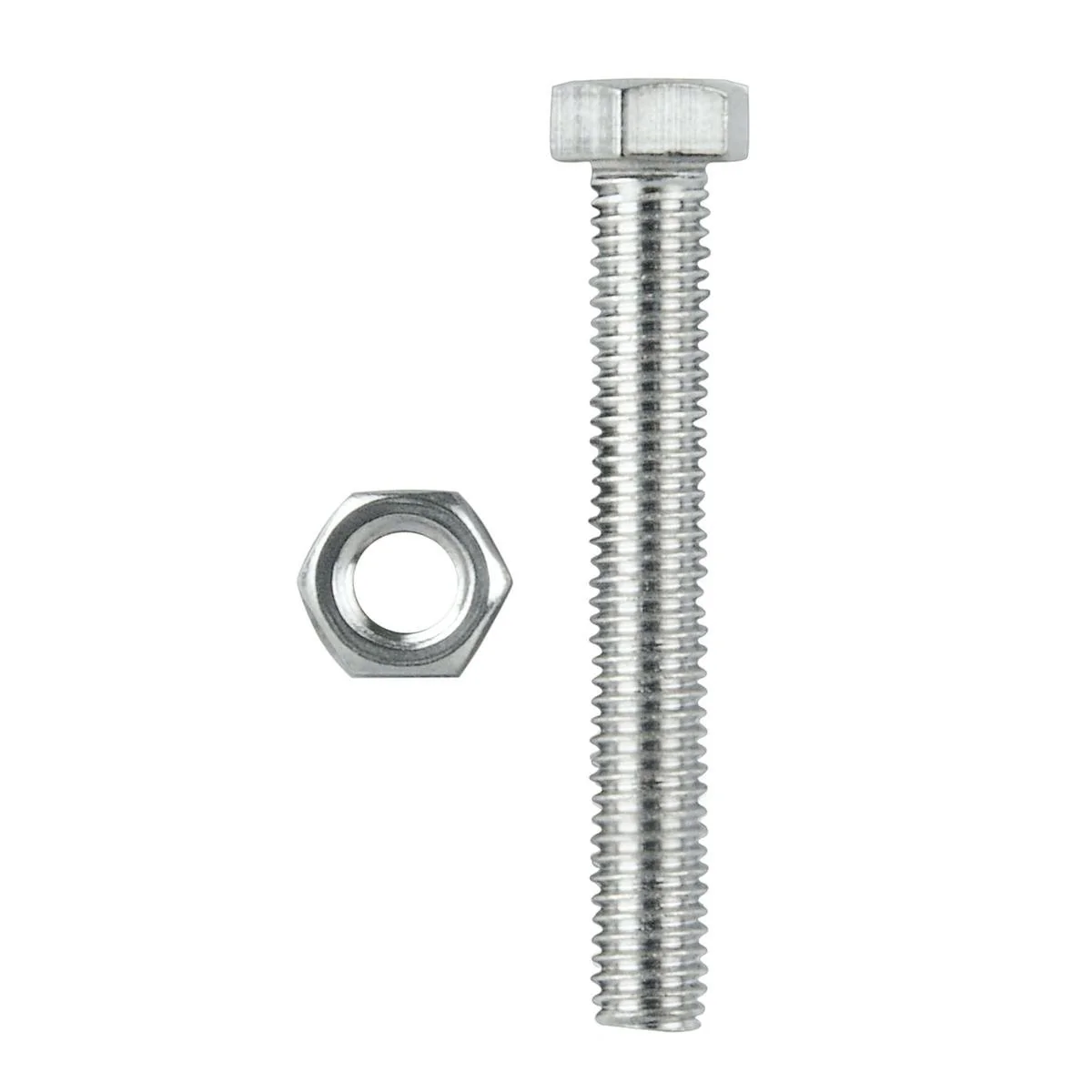 Pinnacle Hex Head Bolts - M12 x 120mm - Stainless Steel - 2 Pack