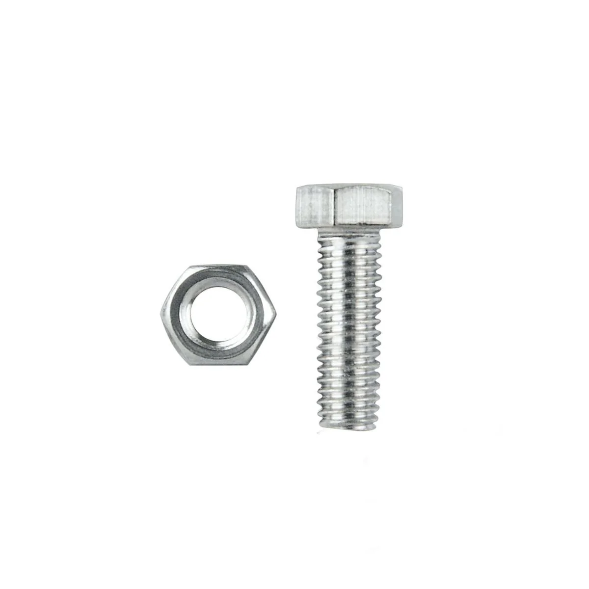 Pinnacle Hex Head Bolts - M5 x 16mm - Stainless Steel - 8 Pack