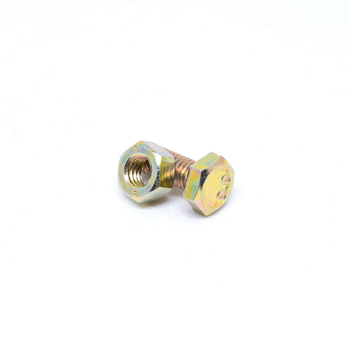 Pinnacle Hi Tensile Hex Bolt & Nut - 1/2 x 1" - Yellow Zinc - 6 Pack