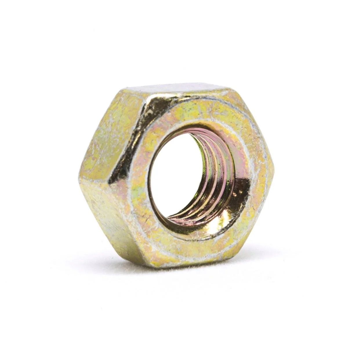 Pinnacle m5 Yellow Zinc Hi Tensile Nuts - 10 Pack - 5mm - Corrosion Resistant