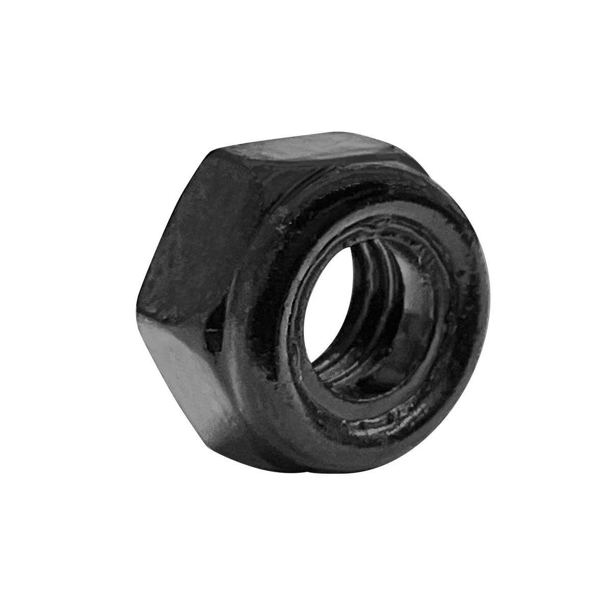 Pinnacle m8 Black Ruspert Nylon Lock Nut 6 Pack - 1.25mm - Corrosion Resistant