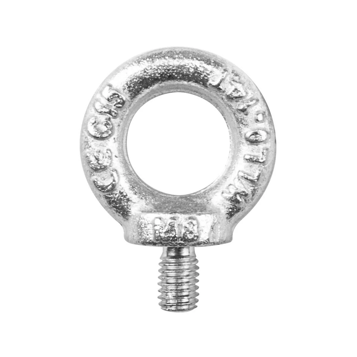 Pinnacle M8 Zinc Plated Eye Bolt 35x55x8mm Heavy Duty Steel