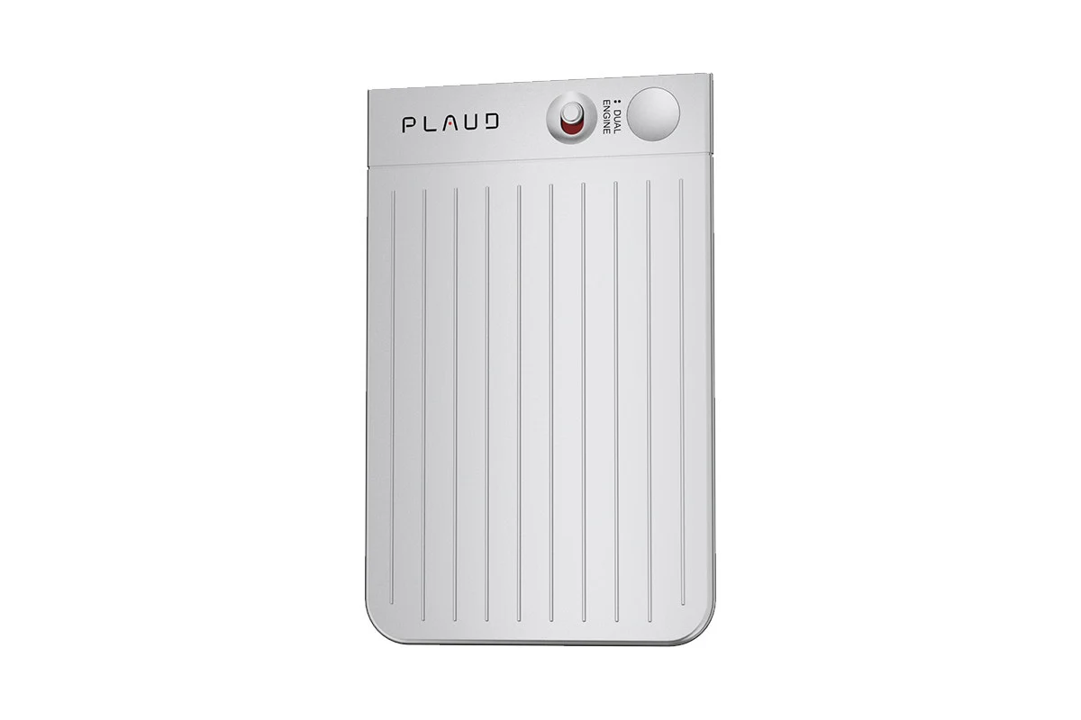 PLAUD Note AI Voice Recorder - Smart Transcription & Summaries (Silver) - Image 2