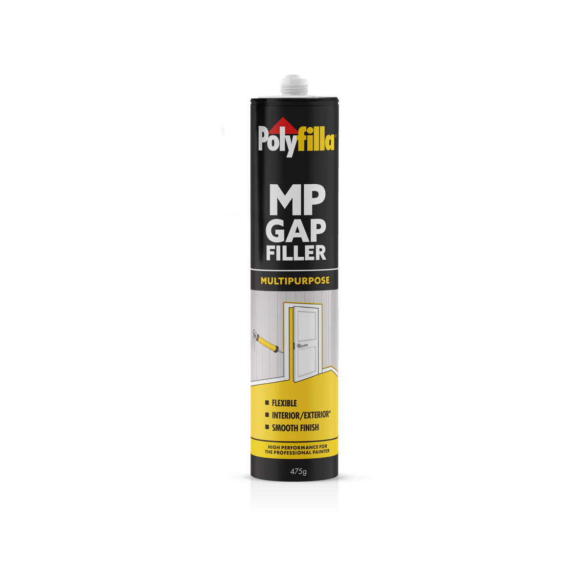 Poly 475g Polyfilla Flexible Gap Filler - 475g - Calcium Carbonate - Durable
