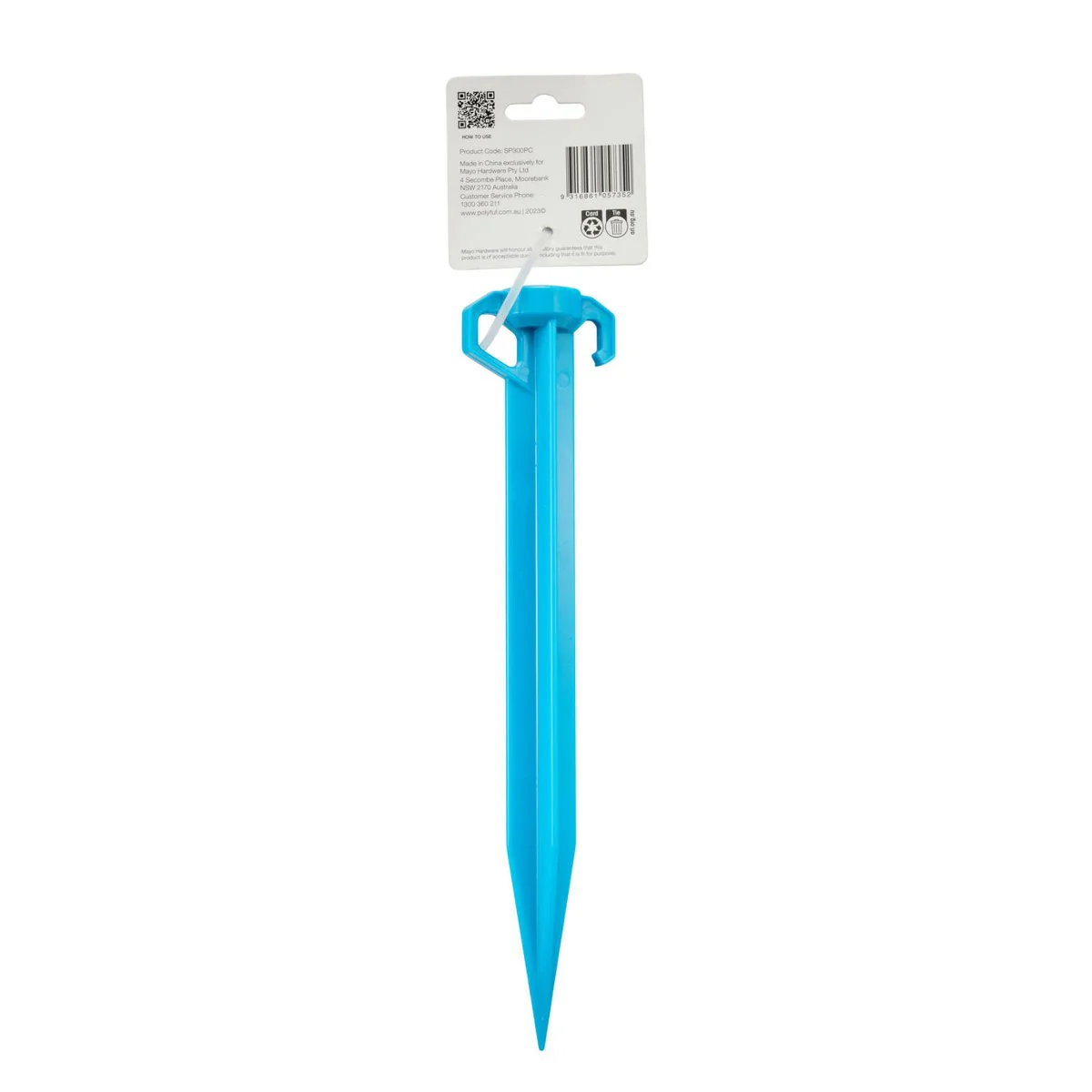 Polytuf 300mm Sand Peg - Heavy-Duty Polycarbonate - 1 Pack - Reliable Anchoring - Image 3