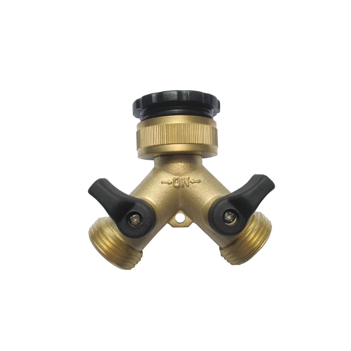 Pope 2 Way Brass Threaded Tap - 12mm - Solid Brass - Durable Design