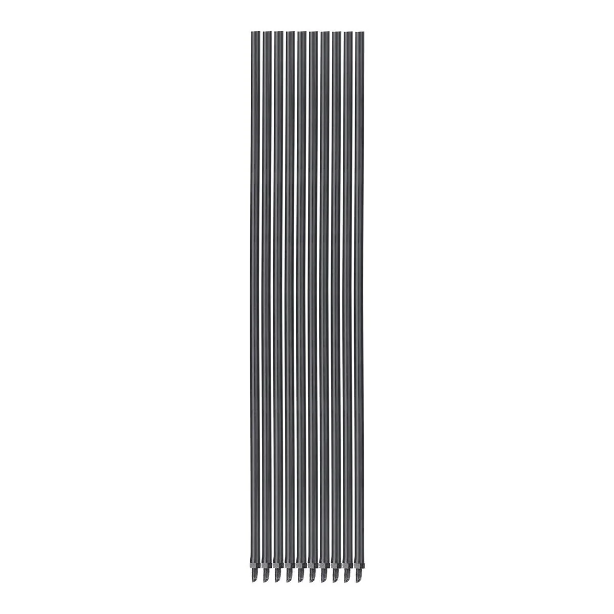 Pope 450mm Rigid Riser with Adaptor - 10 Pack - Black - Elevates Irrigation