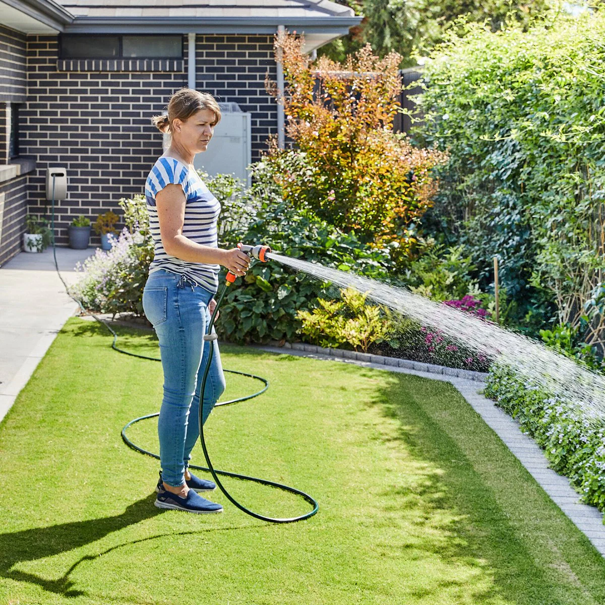 Pope Auto Wind Hose Reel 12m - Efficient Garden Hose Management - Leak-Free Connections - Image 3