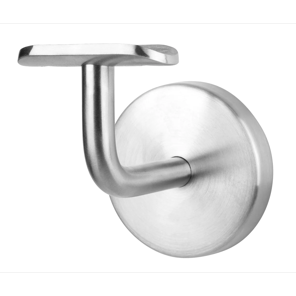 Porta 70mm Stainless Steel Handrail Bracket - 1 Pack - Silver