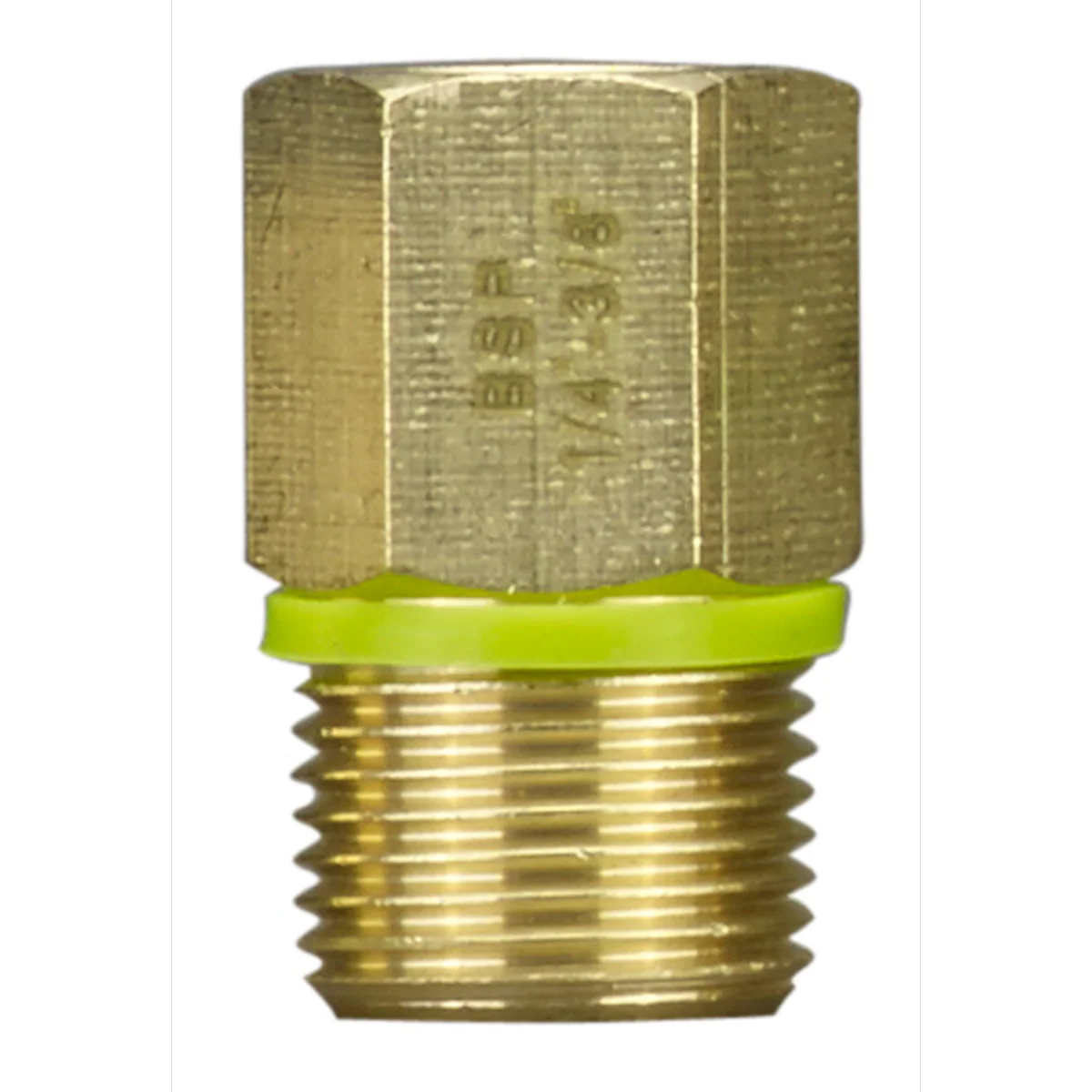Powerfit 1/4" Female to 3/8" Male Air Tool Adaptor Brass Durable