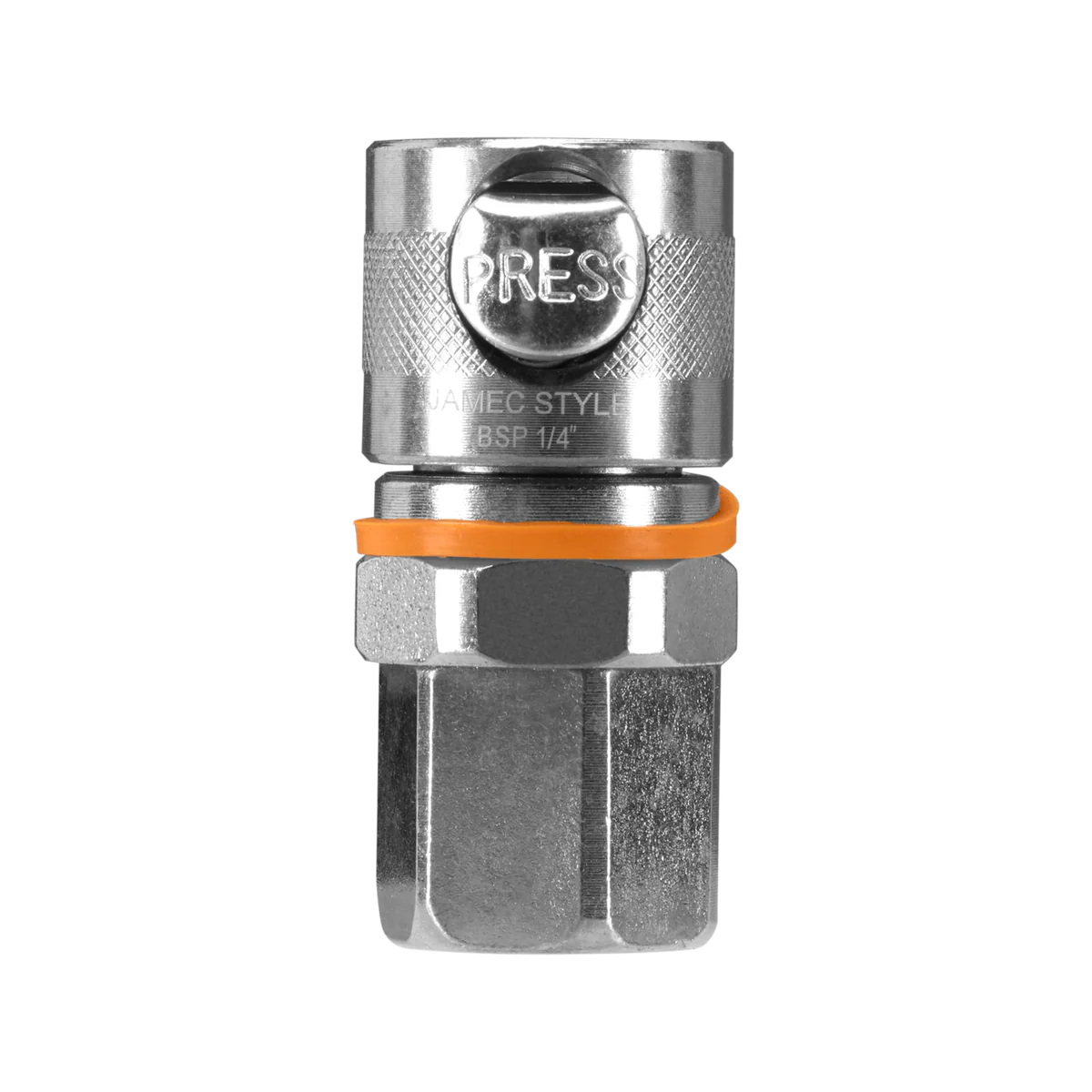 Powerfit Jamec Coupler - 1/4" - Steel - 150PSI