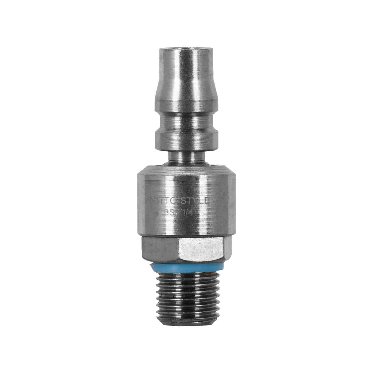Powerfit Nitto Style Coupler - 1/4" - Steel - Air Tool Fitting