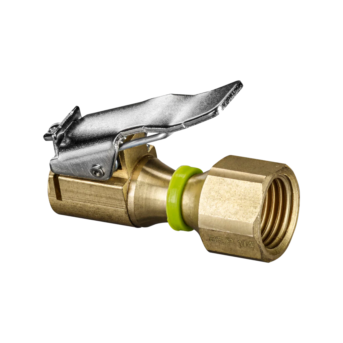 Powerfit Tyre Chuck Fitting - ¼” - Brass - BSP Female