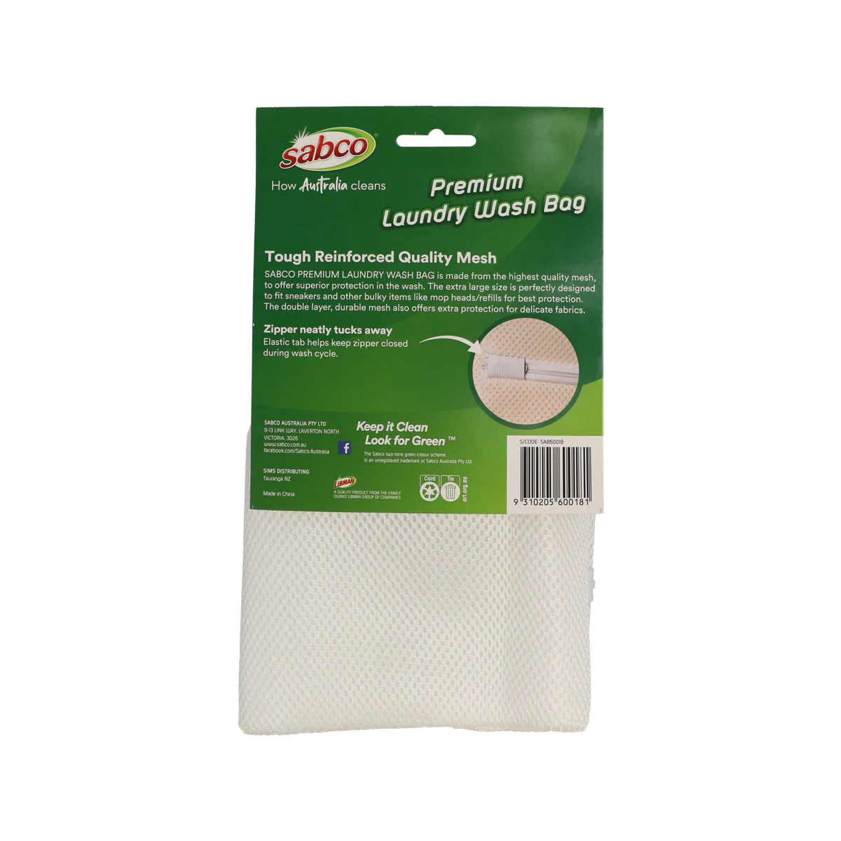 Premium Laundry Wash Bag SAB60018 - Heavy-Duty Mesh - 48.5 x 34.5 cm - Protects Delicates & Shoes - Image 3