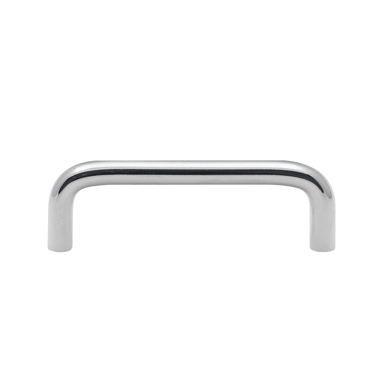 Prestige Cabinet Handle - 76mm Polished Chrome - Steel - Easy To Clean