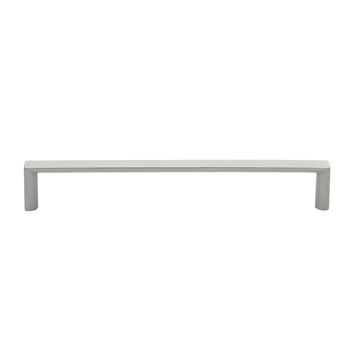 Prestige Half Round Square Handle - 168mm - Zinc Alloy - Brushed Nickel