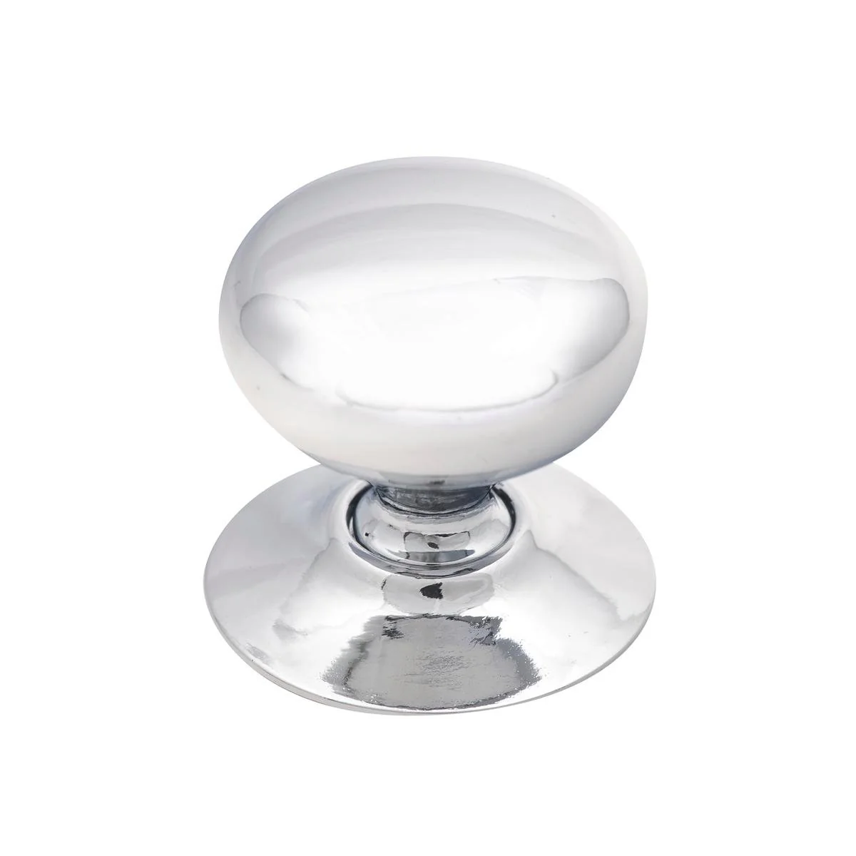 Prestige Mushroom Knob - 32mm - Zinc Alloy - Polished Chrome