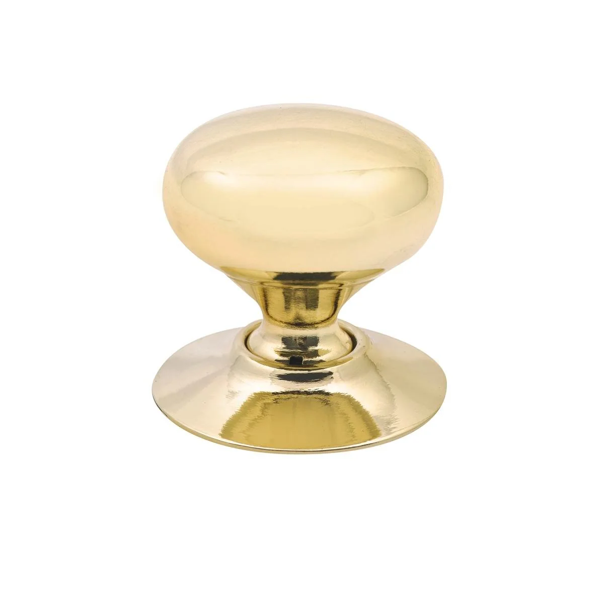 Prestige Mushroom Knob - 32mm - Zinc Alloy - Polished Gold
