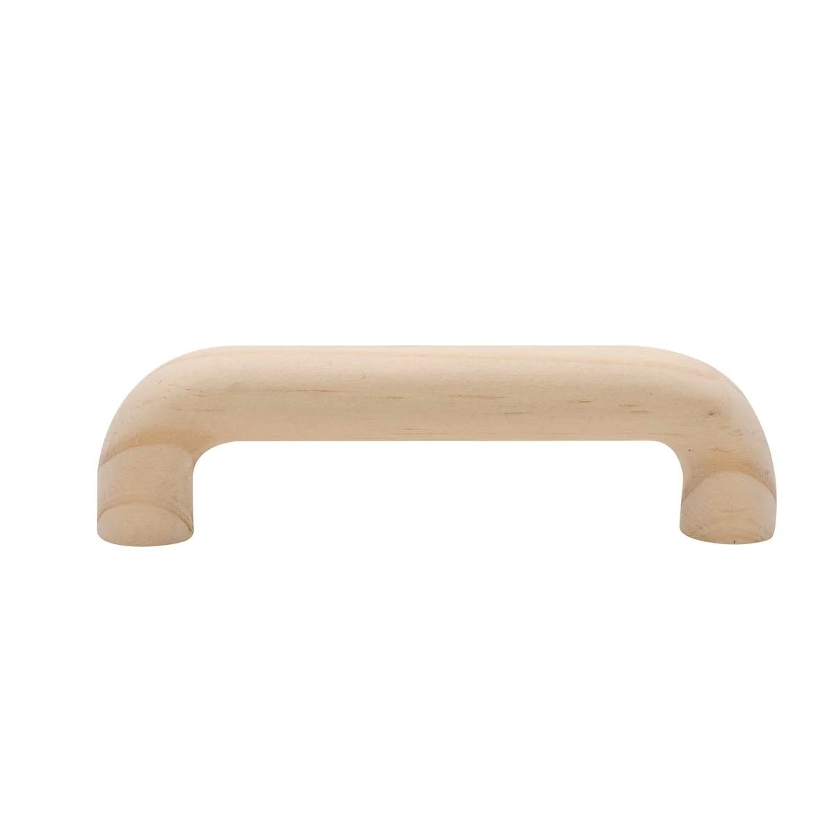 Prestige Rounded Draw Handle - 96mm - Pine Wood - Traditional Design
