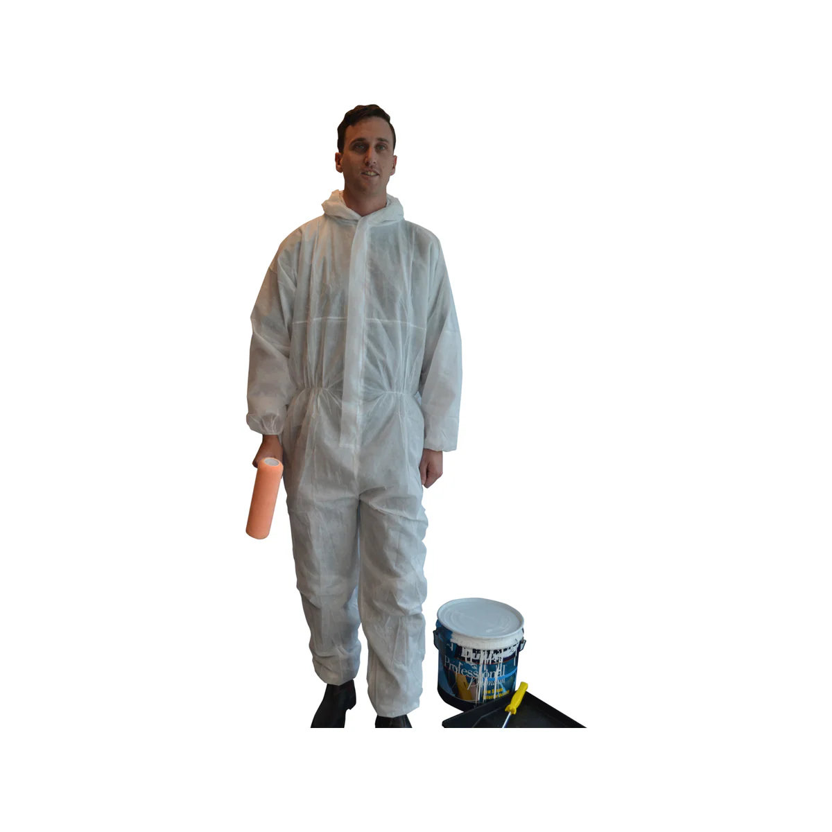 Pro Val Disposable Coverall XL - Single Layer Non-Woven Polypropylene - Breathable Protection - Image 5
