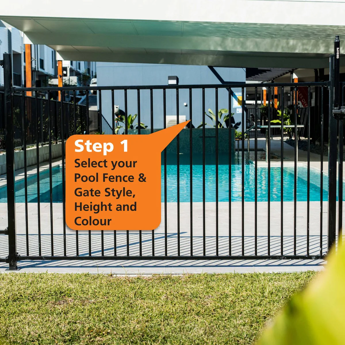 Protectoral Aluminium Pool & Garden Fence Brackets 4 Pack - 38x25mm - Pearl White - Rust-Resistant - Image 4